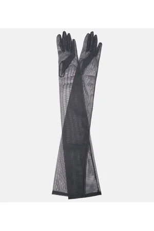 Dolce & Gabbana Mujer Guantes - X Kim Kardashian sheer tulle gloves