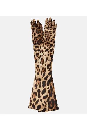 Dolce & Gabbana Mujer Guantes - X Kim Kardashian silk blend gloves