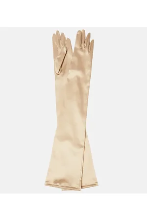 Dolce & Gabbana Mujer Guantes - X Kim long tulle gloves