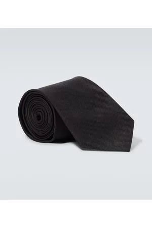 Alexander McQueen Hombre Corbatas - Embroidered silk tie