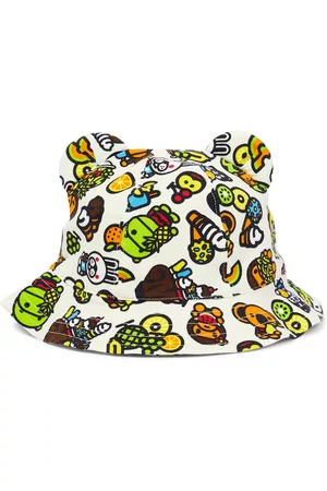 BAPE Sombreros - Baby logo cotton bucket hat