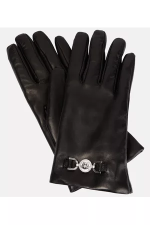 VERSACE Mujer Guantes - Medusa leather gloves