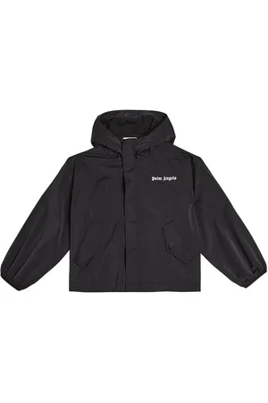 Palm Angels Logo zip-up hoodie