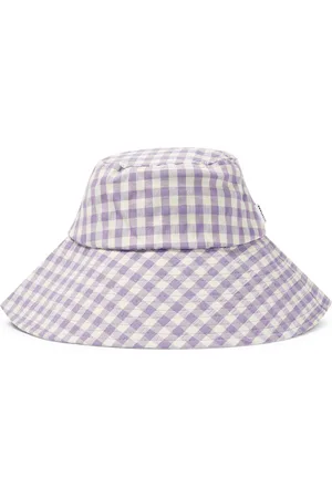 Molo Sille checked bucket hat