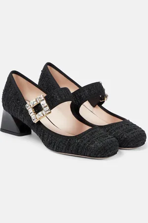 Roger Vivier TrÃ¨s Vivier embellished Mary Jane pumps