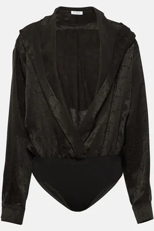 Alaïa AlaÃ¯a Hooded bodysuit