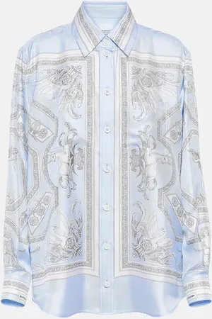 Burberry Printed silk shirt