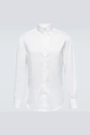 Brunello Cucinelli Slim cotton twill shirt