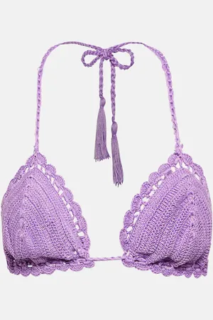 ANNA KOSTUROVA Crochet bikini top