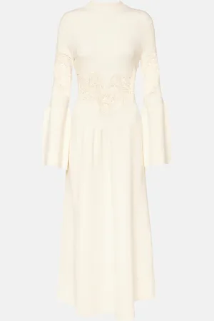 Chloé ChloÃ© Wool-blend maxi dress