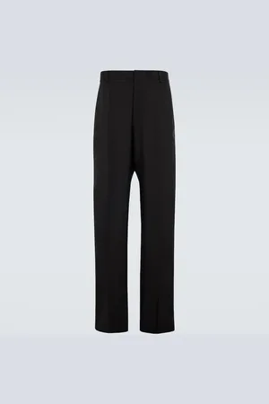 VALENTINO Mid-rise virgin wool pants