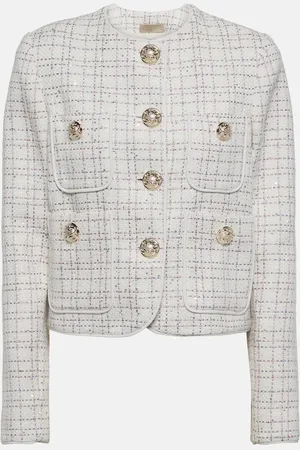 Elie saab Embellished tweed jacket