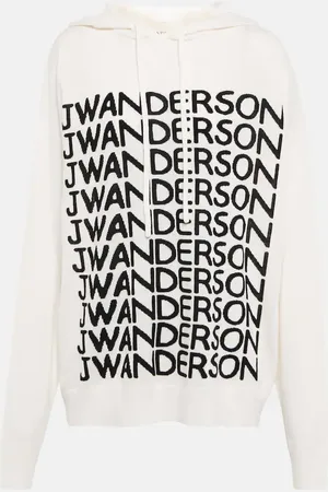 J.W.Anderson Logo wool hoodie