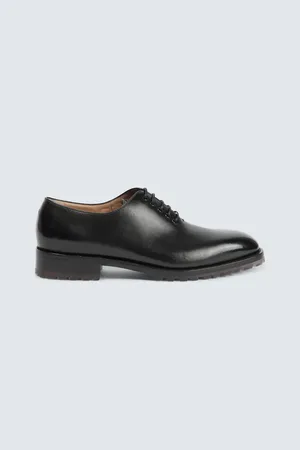 Manolo Blahnik Newley leather Oxford shoes