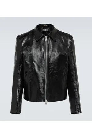 OUR LEGACY Mini leather blouson jacket