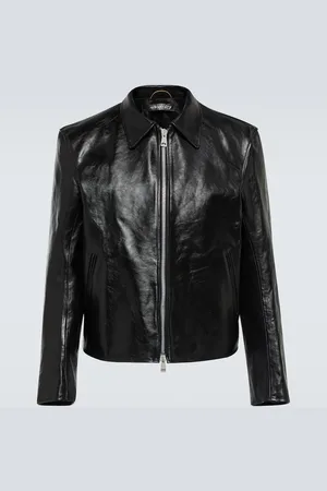 OUR LEGACY Mini leather blouson jacket
