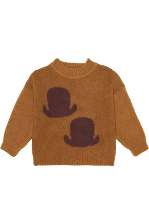 The Animals Observatory Baby Graphic Bull sweater