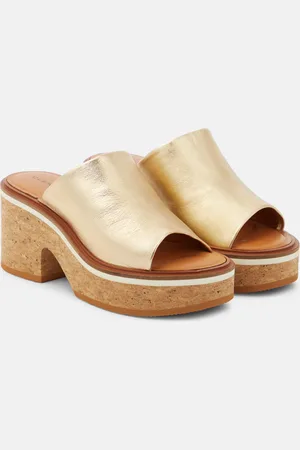Robert Clergerie Cessy leather mules