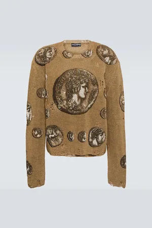 Dolce & Gabbana Printed linen sweater