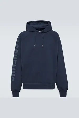 Jacquemus Le Typo cotton jersey hoodie