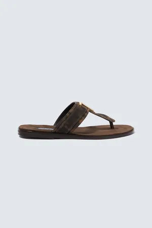 Tom Ford Brighton cheetah-print suede sandals
