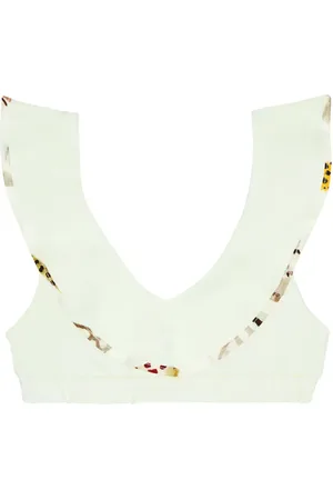 Marysia Ruffle-trimmed bikini top