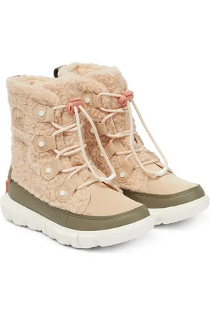 sorel Explorer lace-up suede boots
