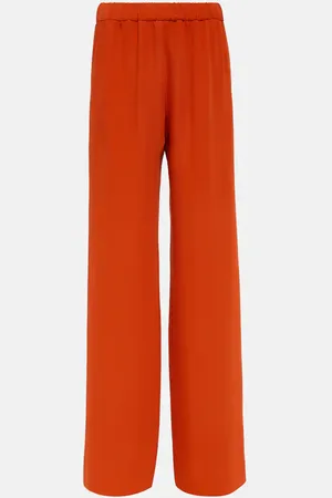 VALENTINO Cady Couture wide-leg pants