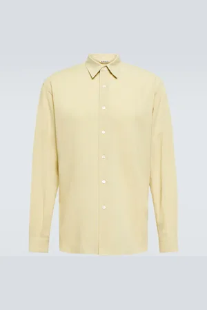 Auralee Ribbed-knit wool shirt