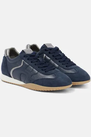 Hogan Olympia-Z suede and leather sneakers