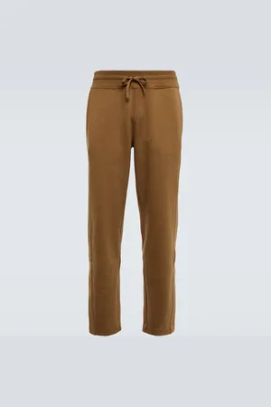 Loro Piana Whitney cotton, silk, and cashmere pants