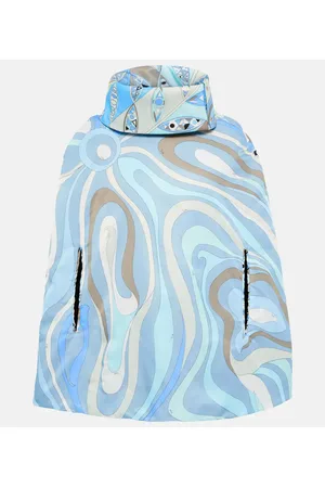 Puccini X Fusalp Marmo poncho