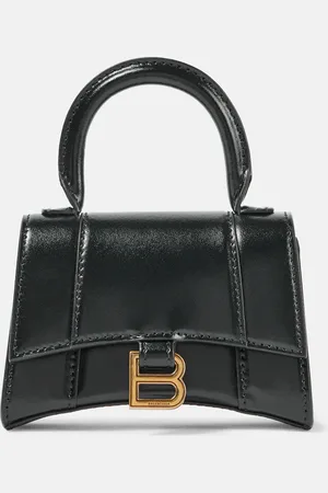 Balenciaga Hourglass Mini leather crossbody bag