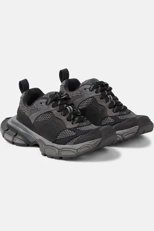 Balenciaga 3XL suede-trimmed sneakers