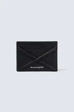 Alexander McQueen Leather cardholder