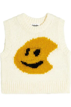 Molo Gertrude intarsia alpaca-blend vest