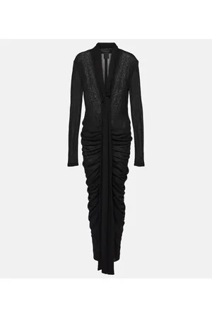 Givenchy Ruched jersey maxi dress
