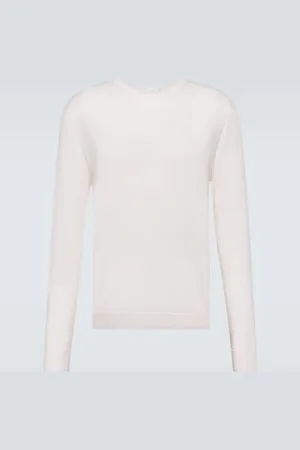LARDINI Wool, silk, and cashmere sweater