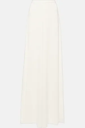 Costarellos High-rise wide-leg pants