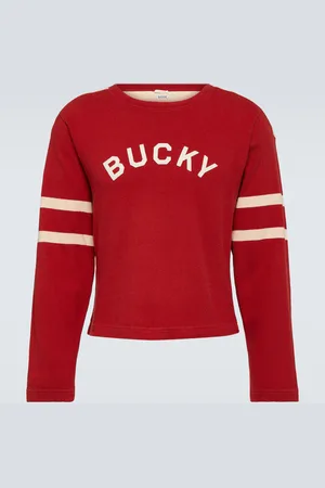 BODE AppliquÃ© cotton sweater