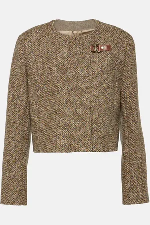 Chloé ChloÃ© Wool-blend tweed jacket