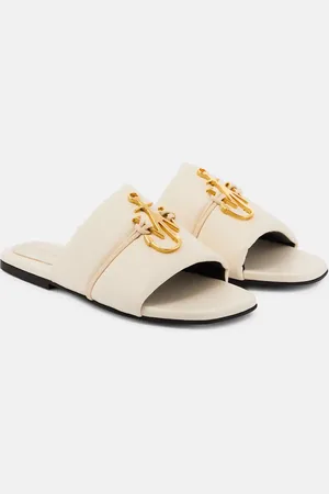 J.W.Anderson Anchor leather slides
