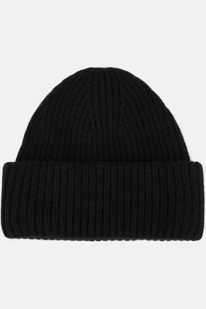 YVES SALOMON Wool and cashmere beanie