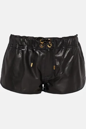 Tom Ford Leather micro shorts
