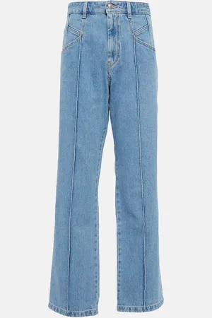 Isabel Marant Nadegegz high-rise straight-leg jeans