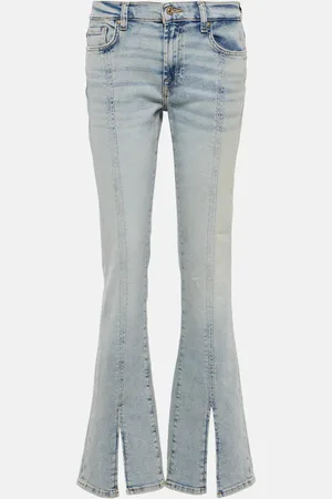 7 for all Mankind Bootcut Tailorless mid-rise jeans