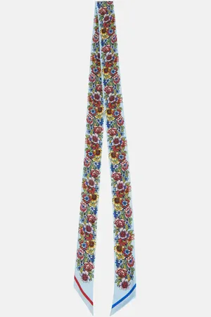 Etro Printed silk scarf