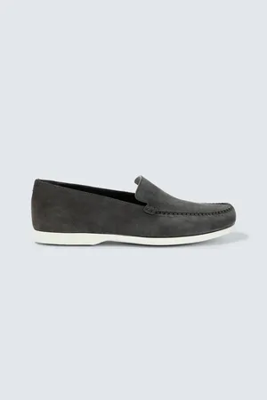 Manolo Blahnik Monaco suede loafers