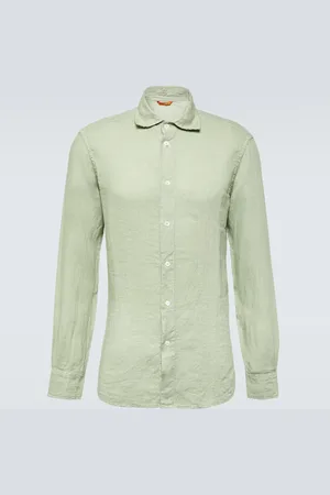 BARENA Surian Telino linen shirt