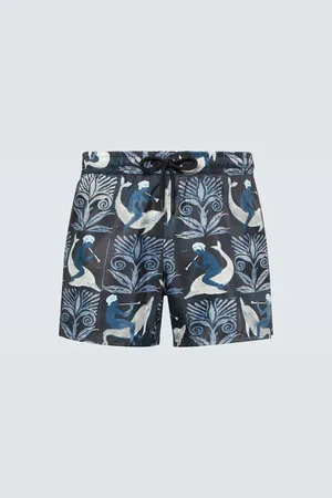 COMMAS Printed swim trunks